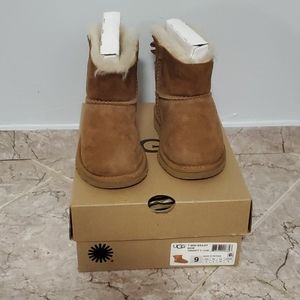 Gently Used Ugg Toddler Mini Bailey Bow Boots